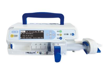 Cina 3.5 Inch Color Screen IV Medical Syringe Pump Con Dock Station HIS System in vendita