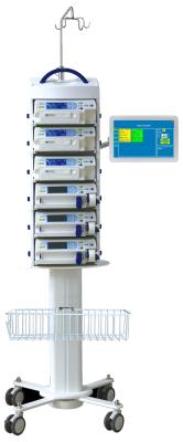 China Estação de estacionamento de bomba de perfusão empilhável portátil aprovada médica para o sistema HIS à venda