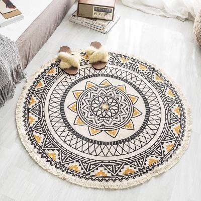 China Washable Hot Sell Support OEM ODM designers kitchens rugs round carpet rugs for sale