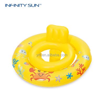 China Child Infinity Sun Manufacturers Selling Wholesale Cute Design Custom Inflatable Baby Float Swim Seat for sale