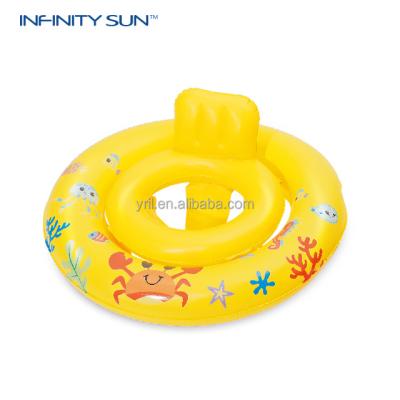 China Child Infinity Sun Kids Swimming Float Professional Kids Swim Toys Safety OEM Baby Inflatable Swimming Ring for sale