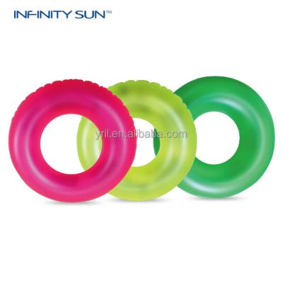 China Kid Children's Toy On The Pool PVC Inflatable Swimming Circle Thickened Life Buoy For Children for sale