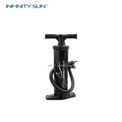 China 4 universal adapters included to fit any size of air valves new product for inflatable products 2 x 2000cc double action heavy duty pump hand compressor for sale