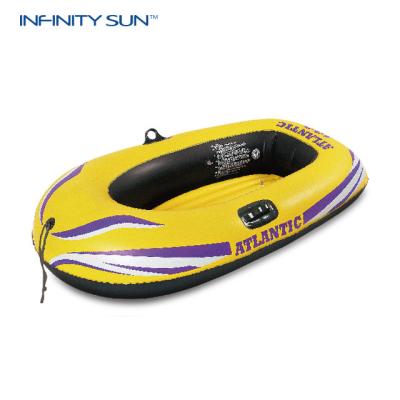 China Age 6+ High Quality Outdoor Water Sport PVC Material Inflatable Boat Air Boat With Oars Kayaking for sale