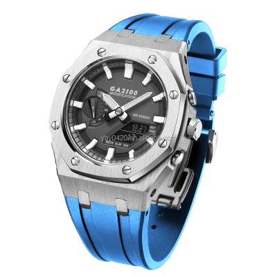 China 316l Gshock 5th Gshock Mod Gshok G Shock Sports Watch GA2100 Good Quality Modified Rubber Luxury Case for sale