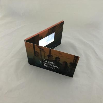 China Europe Video Greeting Card Brochure for sale