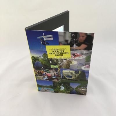 China Europe Video Brochure Booklet for sale