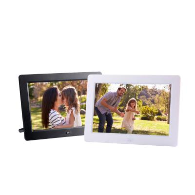 China 8 inch high resolution digital photo frame video playback for sale