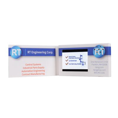 China Europe Mini 4.3 Inch LCD Digital Video Brochure For Advertising Invitation for sale