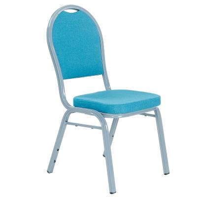 China Contemporary Oval Chair Banquet Hotel Restaurant Stackable Wedding Dining Chairs For Sale Event Chairs Sky Blue for sale