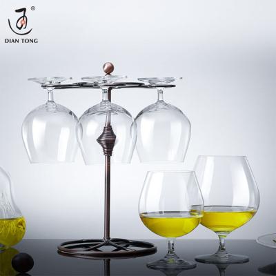 China Modern high-end elegant cognac brandy brandy glass DianTong brandy flask glass for sale