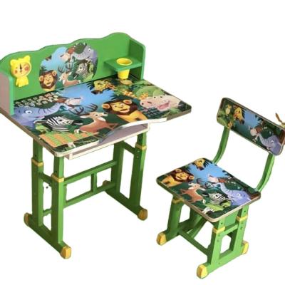 China Height Adjustable Lamps Luxury Italian Desk Kids Study Table And Chair Set for sale