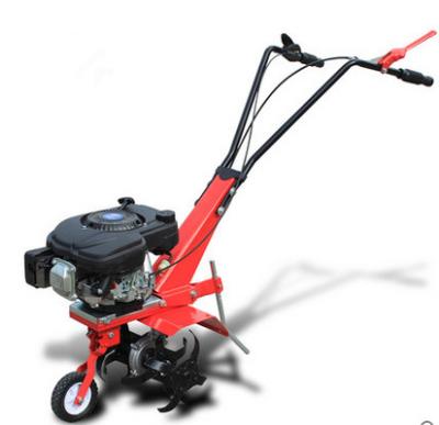 China Small gasoline tiller clicking machine multifunctional pastoral rotary cultivator arable for sale