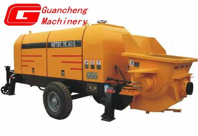 China Elektrischer Strom mobile Betonpumpe HBT60S 6365x2045x2050 Millimeter zu verkaufen