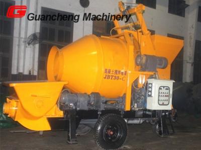 China Dieselmotor Draagbare Concrete Mixer en Pomp, Concrete Mixer met Pomp Te koop