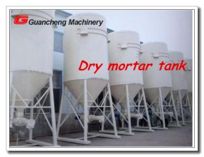 China 22 m3 22000L Mobile cement silo for dry mortar batching plant for sale