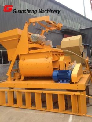 China CE certificate concrete mixing plant hydraulic JS1000 1m3 concrete mixer for sale