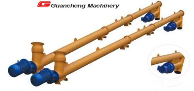 China 40 T/H Capacity Low Noise Industrial Powder Screw Conveyor For Cement / Fly Ash for sale