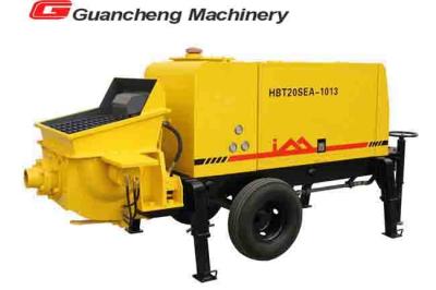 China 60KW Integrated Mobile Concrete Pump / Concrete Truck Pump 3.7 x 1.4 x 1.5 M for sale