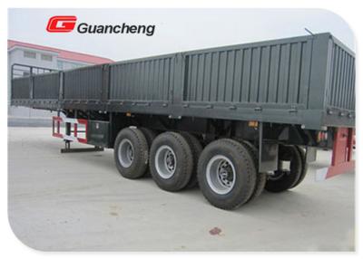 China Carbon Steel Beam 3 Axle 20ft Side Loader Trucks For Cargo Transport for sale