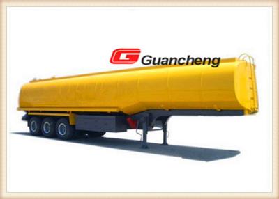 China 45000 Liter Lpg Oil Tanker Heavy Duty Semi Trailer 3 Axles With Carbon Steel for sale