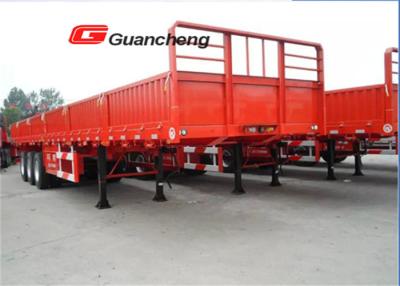 China el 12m tipo plano del cargo remolque de la puerta posterior abierta de 60 toneladas semi para el transporte de cargo en venta