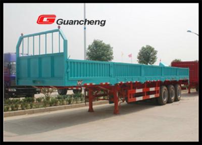 China Fuwa support leg 3 axle Cargo Semi Trailer with 80 Ton loading capacity for sale