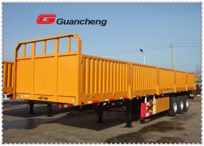 China Trias 13m de Containeraanhangwagen van 60T Sidelifter, Aanhangwagen Met grote trekspanning van de Staalq345 de Zijlading Te koop