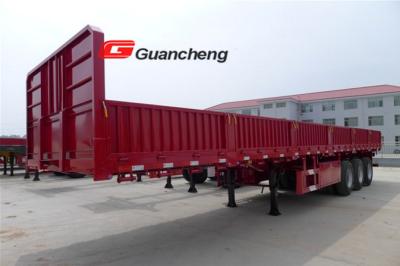 China Mechanical Suspension Heavy Duty Side Lifter Truck 40 Ton Loading Capacity for sale