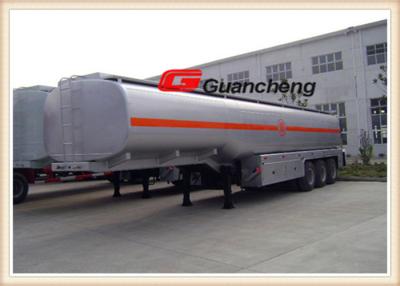 China Jost King Pin 2 Axle 30000 Liters Fuel Tanker Trailer With Common Mechnical Suspension for sale