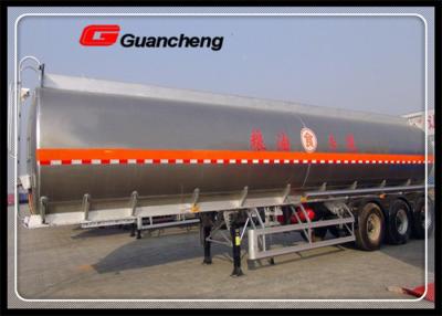 China 42 Cbm van de de Brandstofoverdracht van de Roestvrij staalOlietanker van de de Aanhangwagen Semi Aanhangwagen de Tankbrandstof Te koop