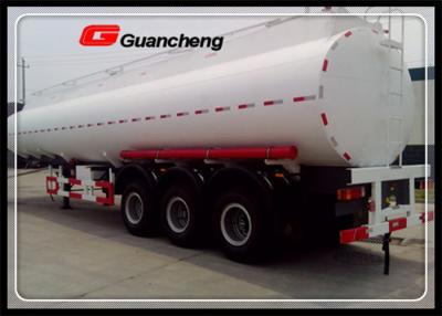 China 40000 Litres Liquid Oil Tanker Fuel Tanker Trailer With Fuwa Axle for sale