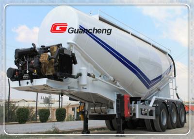 China Bulk cargo trailer cement truck powder material semi trailer with CCC certification for sale