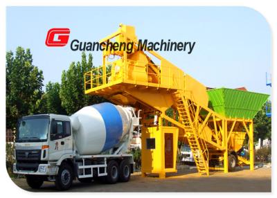 China 25m3/h capaciteit Mobiele Concrete het Groeperen Installatie 380V 50HZ ISO/Ce/BV Te koop