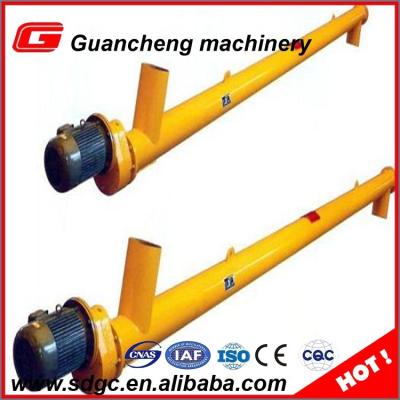 China 35 t/h Shaftless Förderer LSY219 des Zement-Schrauben-Bohrer-Förderer-Gelb-219mm zu verkaufen