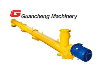 China Steel 219mm Shell Pipe Auger Screw Conveyor 260 r/min Speed 0°~60° Working angle for sale