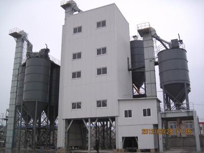 China Carbon Steel Dry Mortar Mixing Plant , Concrete Batch Plant Large Capacity for sale