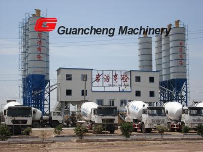 China ISO 90 m3/h Concrete Batching Plant concrete machine 1600L Feeding Volume for sale