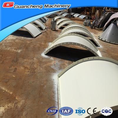 Chine silo en acier de stockage de ciment de l'acier au carbone 42m3 de silo de ciment de capacité de 42cbm 50t à vendre