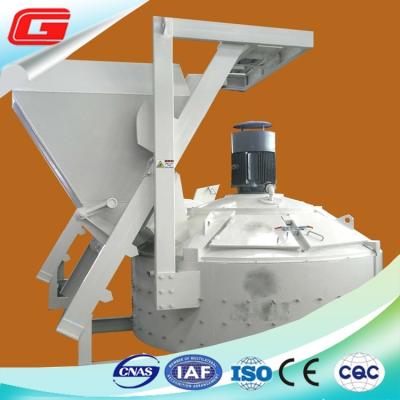 China Top Rated Concrete Planetary Mixer Steel Type 30kw With Feeding Lift ISO Approval for sale