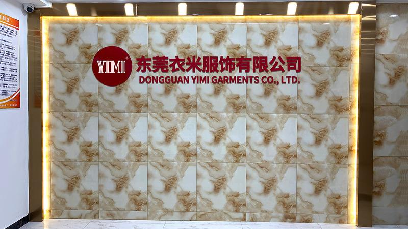 Verified China supplier - Dongguan Yimi Garments Co., Ltd.