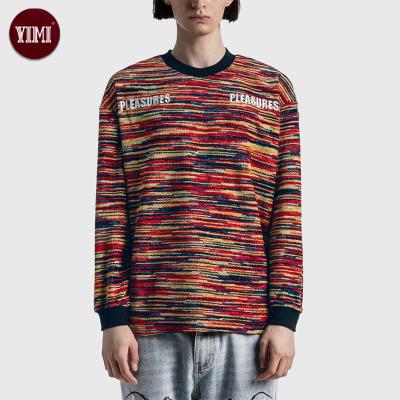 China Custom Anti-Wrinkle Plus Size Sweaters Mens Christmas Oversized Pullover Knitted Sweater for sale