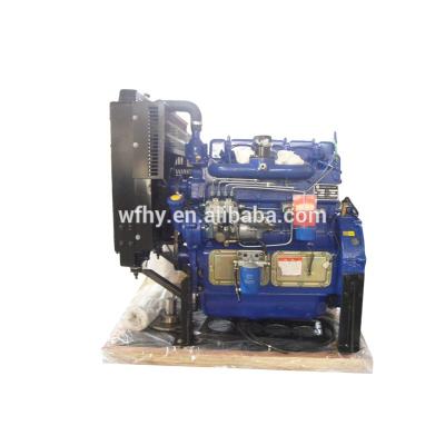 China Weifang 4 cylinder water cooled diesel engine K4100D 1500rpm water cooled for sale