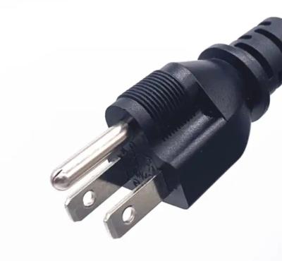 China Black Japan Power Cord 3 Pin Plug 7A 12A 15A 125V To C13 PVC Jacket for sale