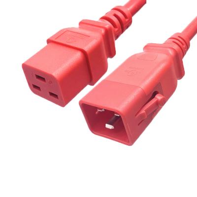 China 16A 250V UL Listed Power Cord , C19C20P With Lock,Home Appliance Power Cord for sale