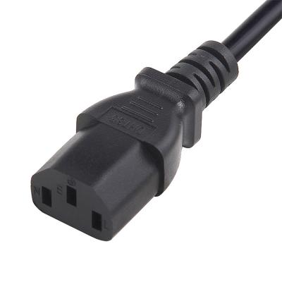 China 250V C13 South Africa Power Cord 3 Pin Extension Plug For Computer Te koop