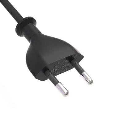 China 2.5A 250V 2 Pin Eu Power Cord for sale