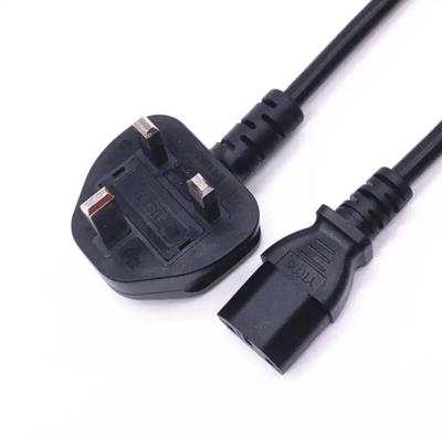 China 13A 250V Saudi Arabia Power Cord , 1.2m 1.5m 1.8m 3 Pin AC Power Cord Te koop