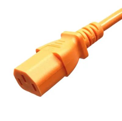 China IEC C13 C14 UL 10A 250V Extension Cord Te koop