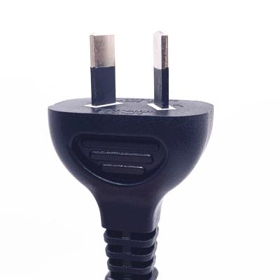 China SAA RCM 2PIN Rated 7.5A 250V AC Power Cord With Customized Length Cord For Home Applicance for sale